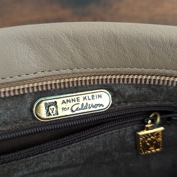 Vintage Anne Klein For Calderon Clutch / Crossbody Bag 80's - Picture 6 of 11